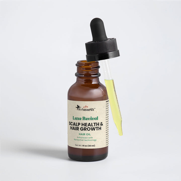 Luxe Revival Hair Oil for Scalp Health and Hair Growth