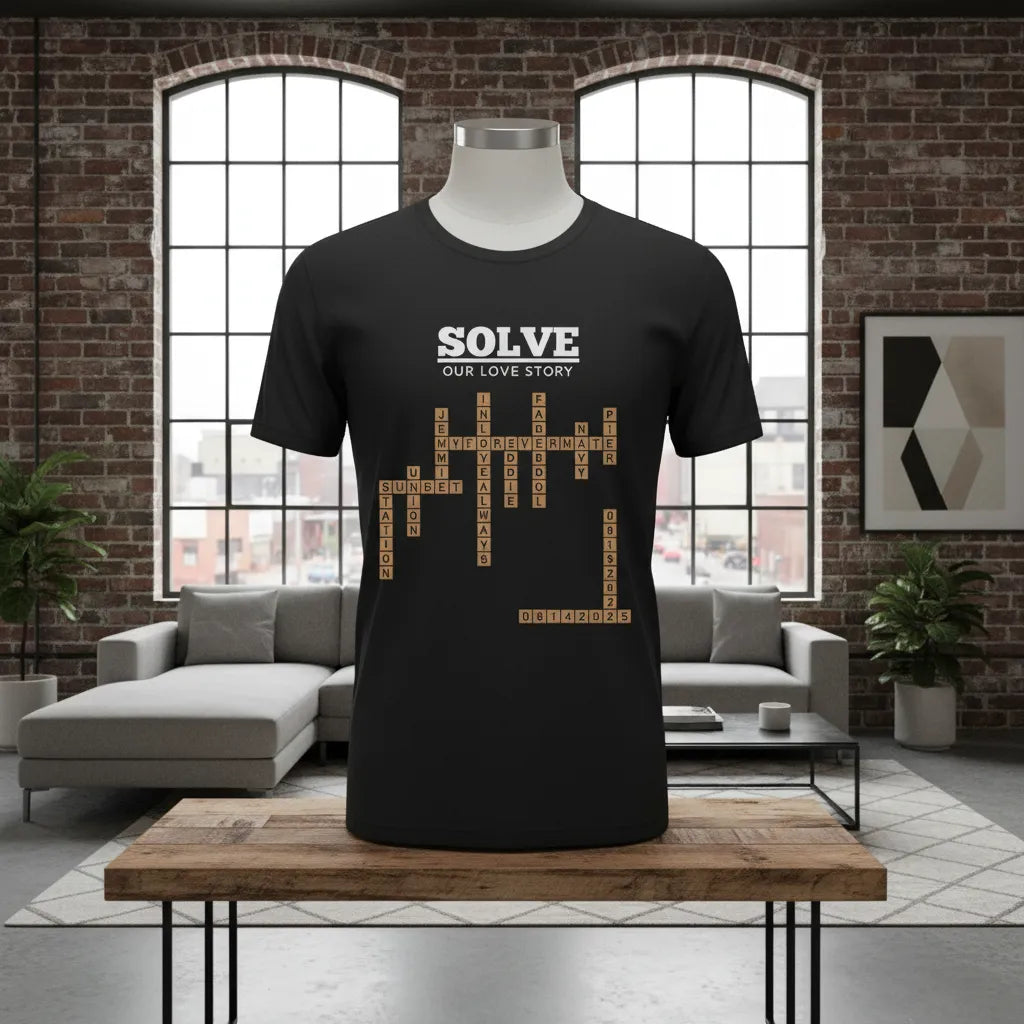 “Solve Our Love Story” Crossword Puzzle Edition