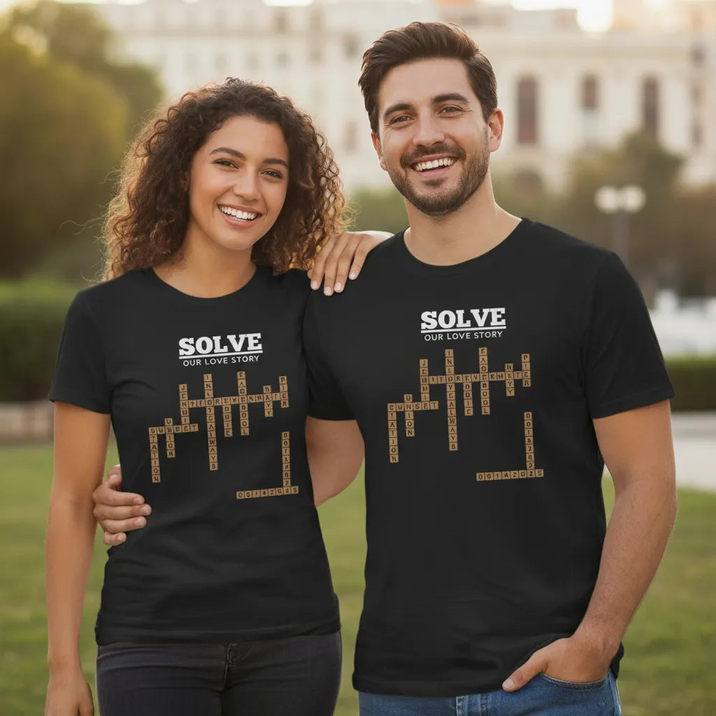 “Solve Our Love Story” Crossword Puzzle Edition