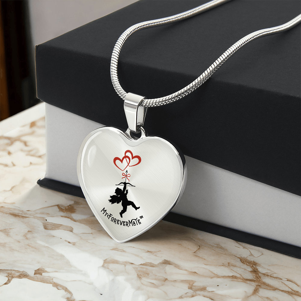 To My ForeverMate Signature Heart Necklace