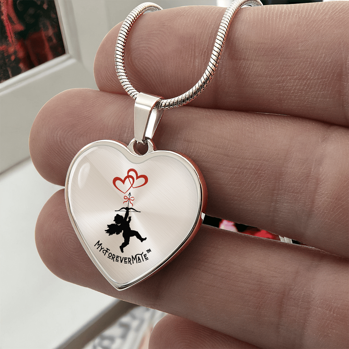 To My ForeverMate Signature Heart Necklace