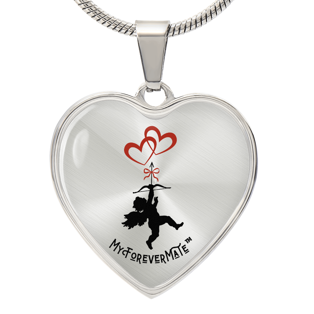 To My ForeverMate Signature Heart Necklace