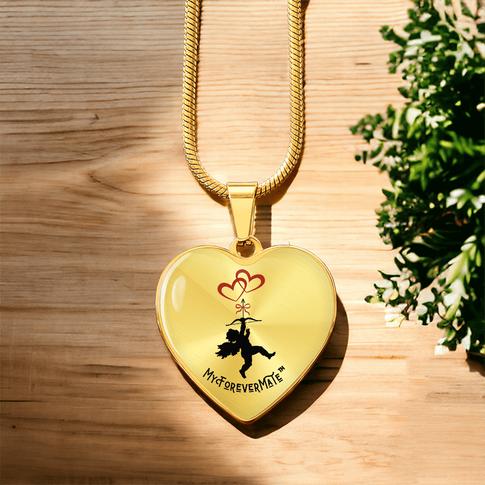 To My ForeverMate Signature Heart Necklace