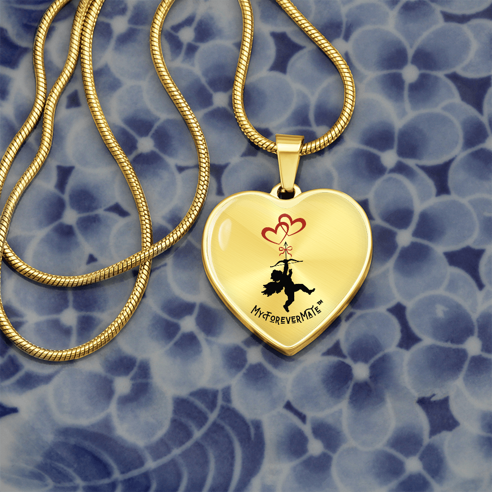 To My ForeverMate Signature Heart Necklace