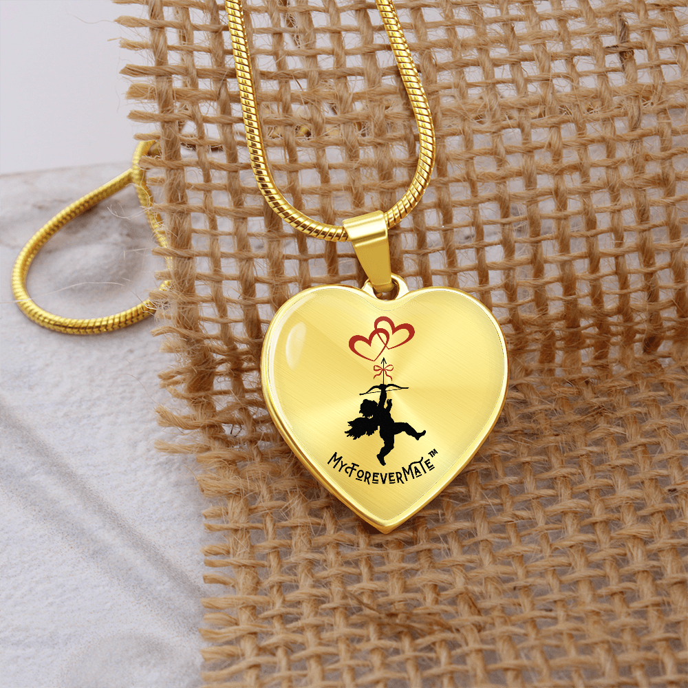 To My ForeverMate Signature Heart Necklace