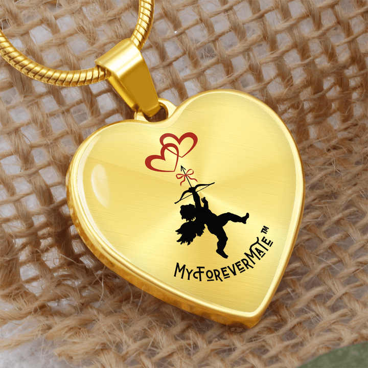 To My ForeverMate Signature Heart Necklace