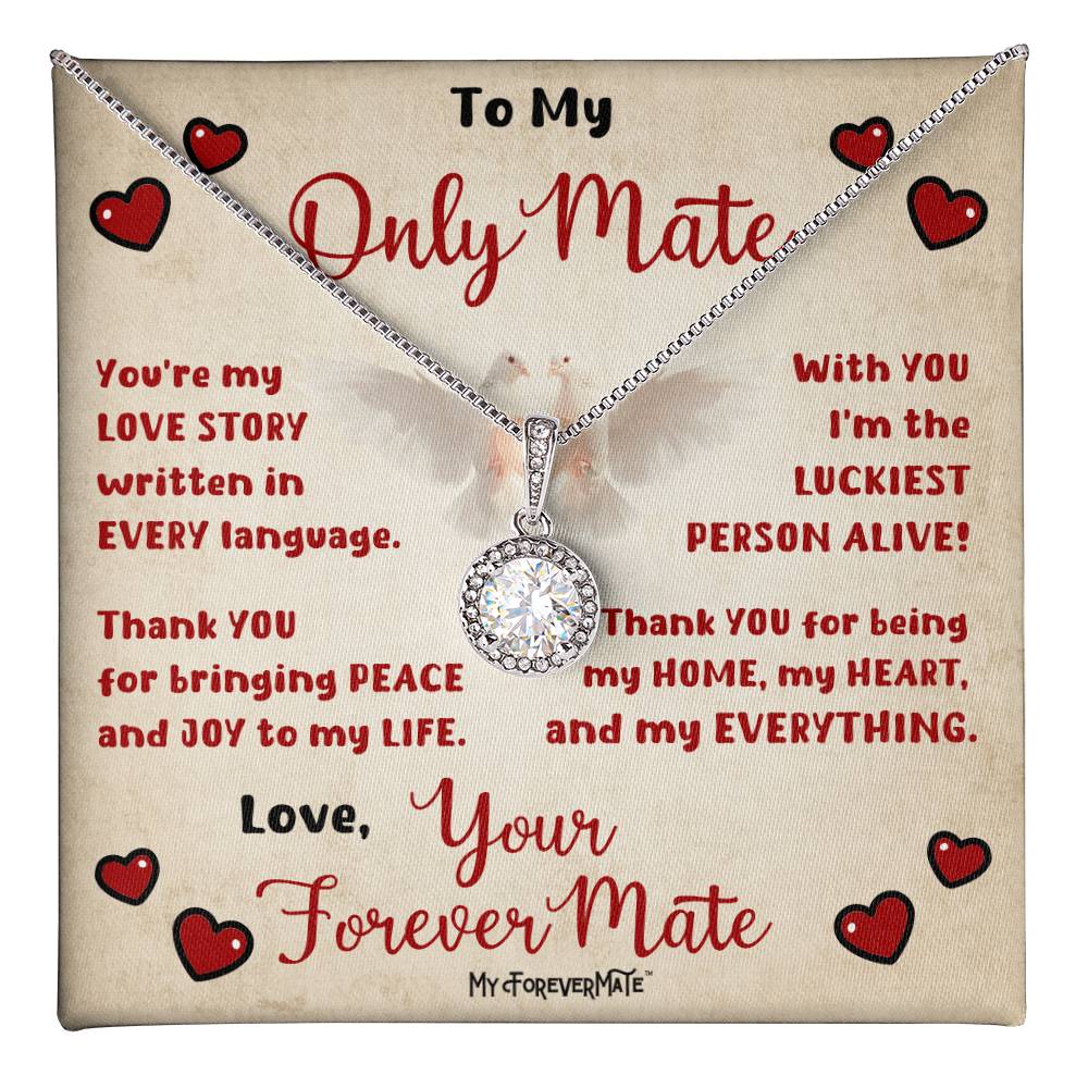 Eternal Hope Necklace with Message card