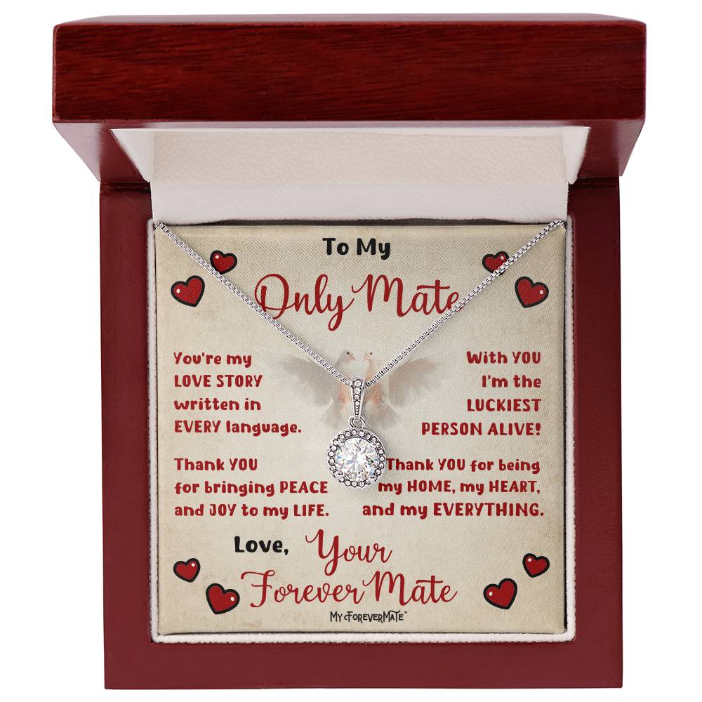 Eternal Hope Necklace with Message card