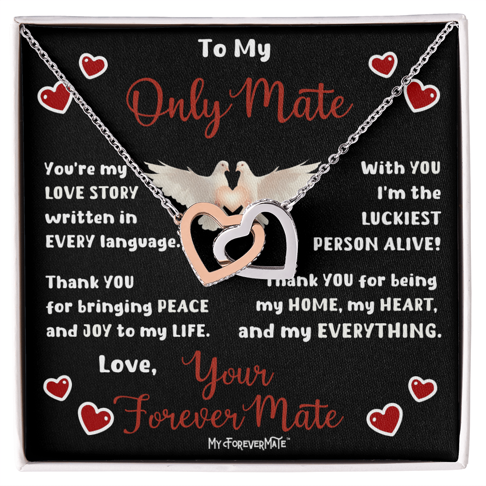 Interlocking Hearts Necklace