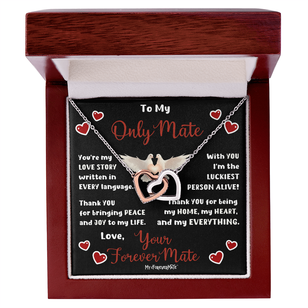 Interlocking Hearts Necklace