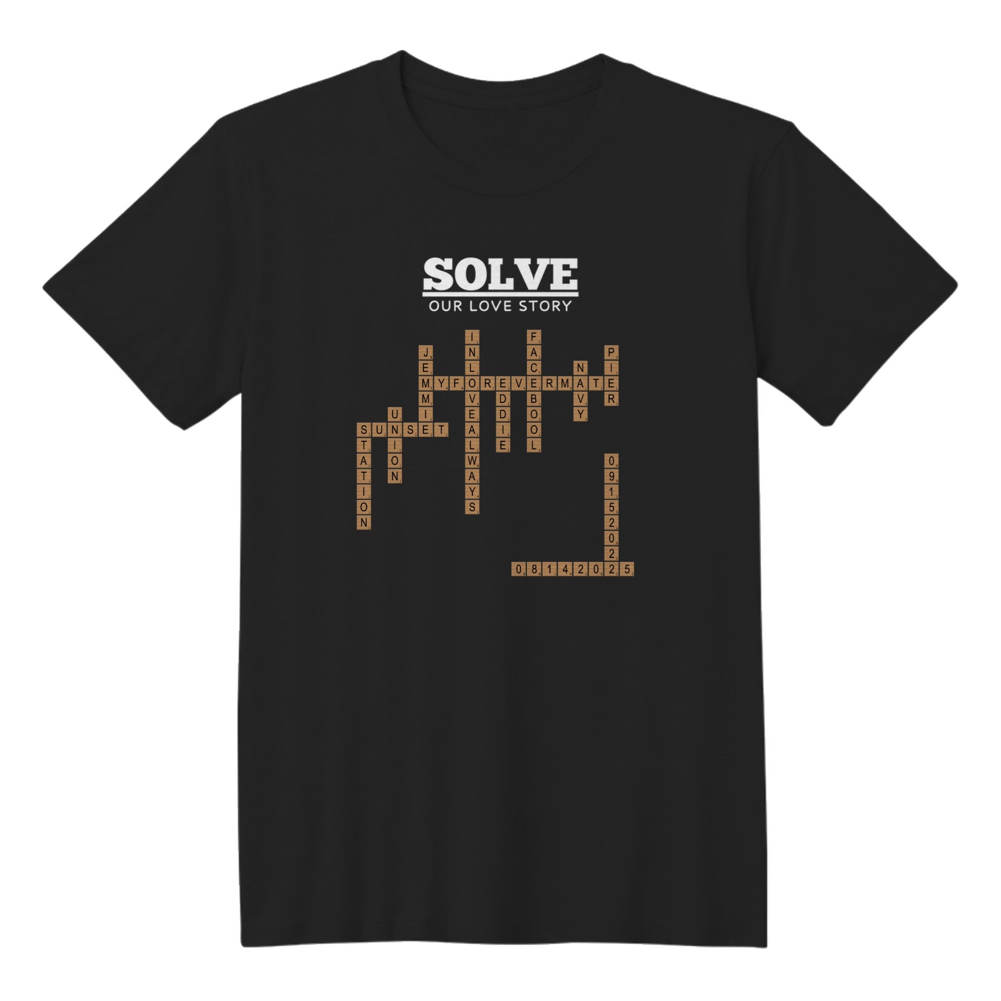 “Solve Our Love Story” Crossword Puzzle Edition